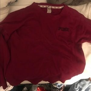 Victoria’s secret PINK pull over crew neck
